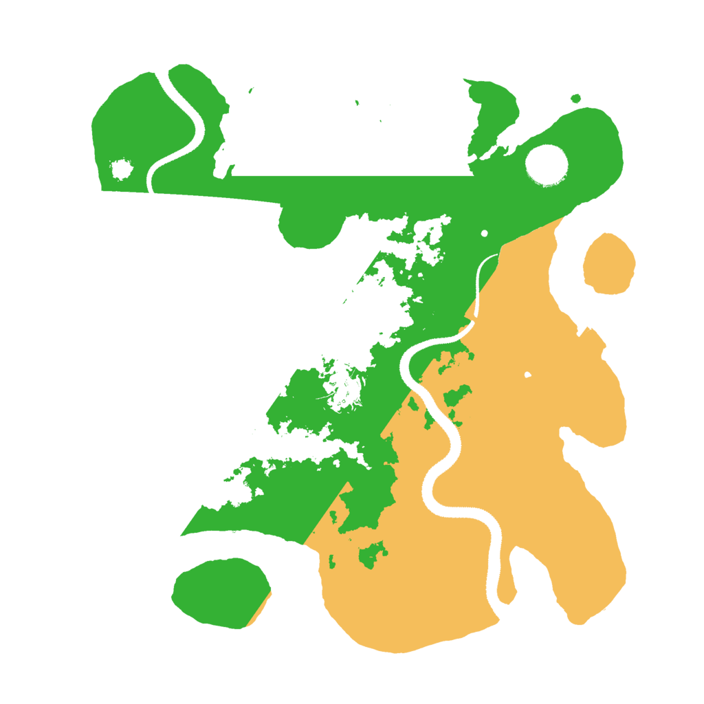 Biome Rust Map: Procedural Map, Size: 3000, Seed: 940