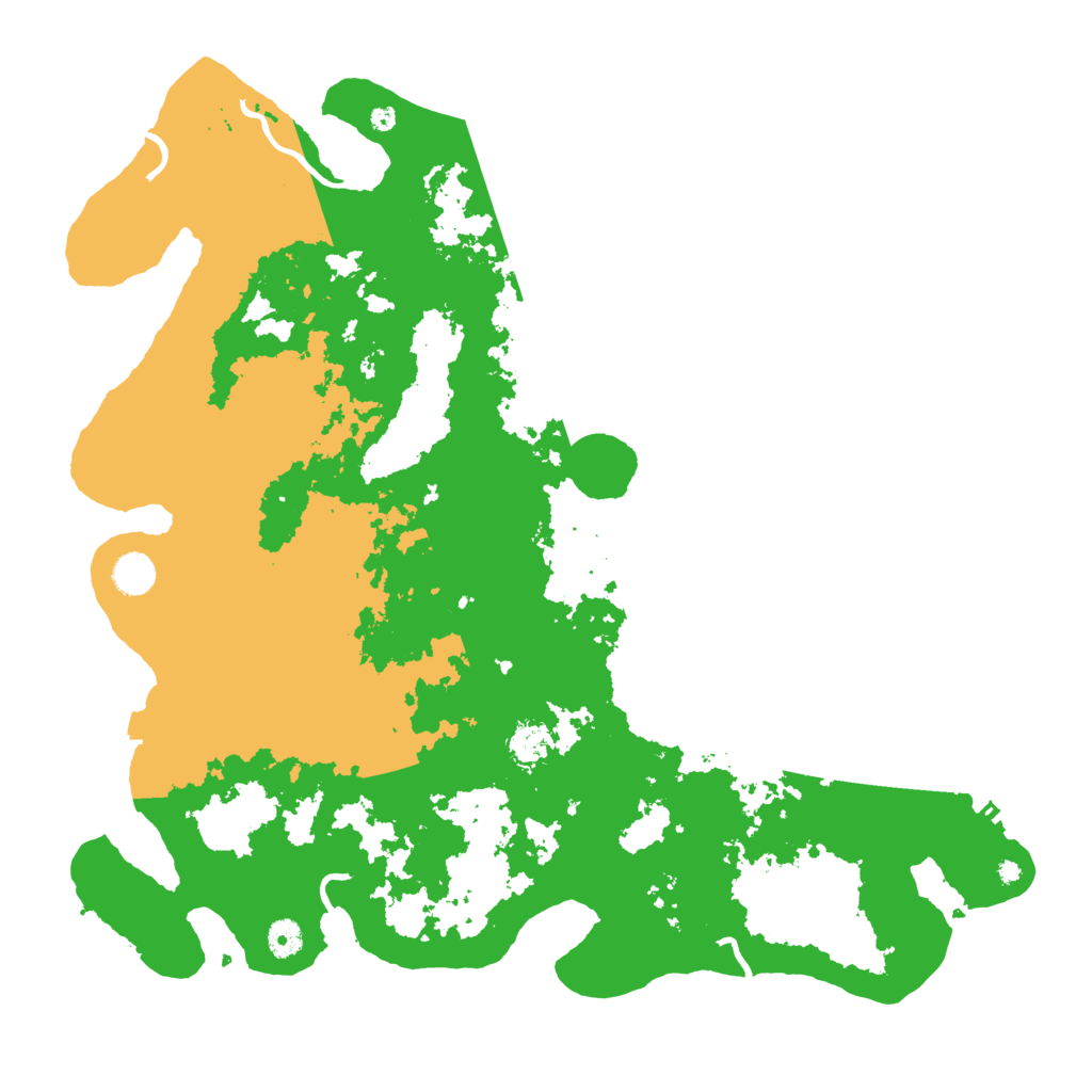 Biome Rust Map: Procedural Map, Size: 4500, Seed: 1552373123