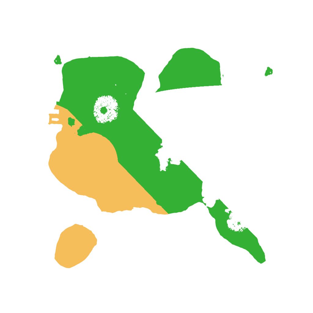 Biome Rust Map: Procedural Map, Size: 1800, Seed: 964974574