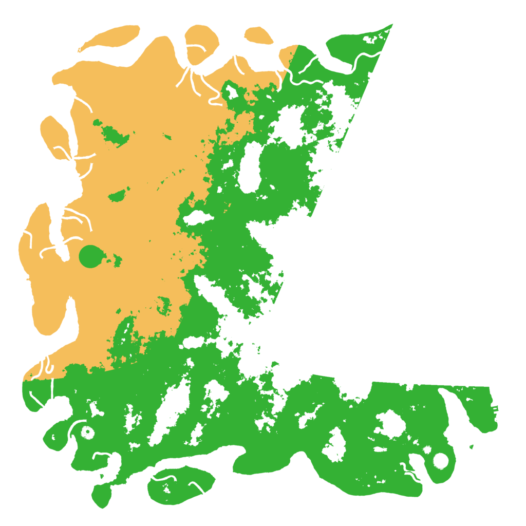 Biome Rust Map: Procedural Map, Size: 6000, Seed: 2015040370