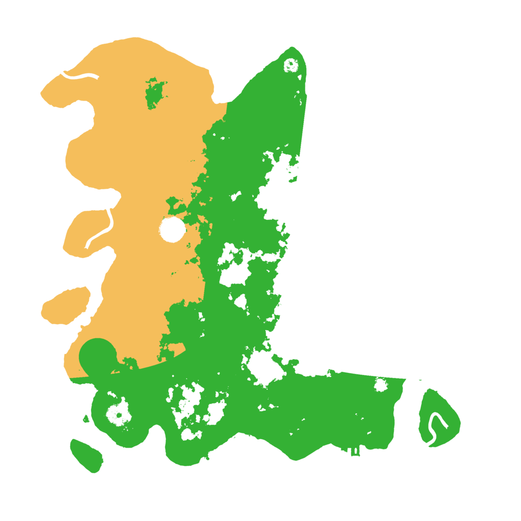 Biome Rust Map: Procedural Map, Size: 3655, Seed: 157