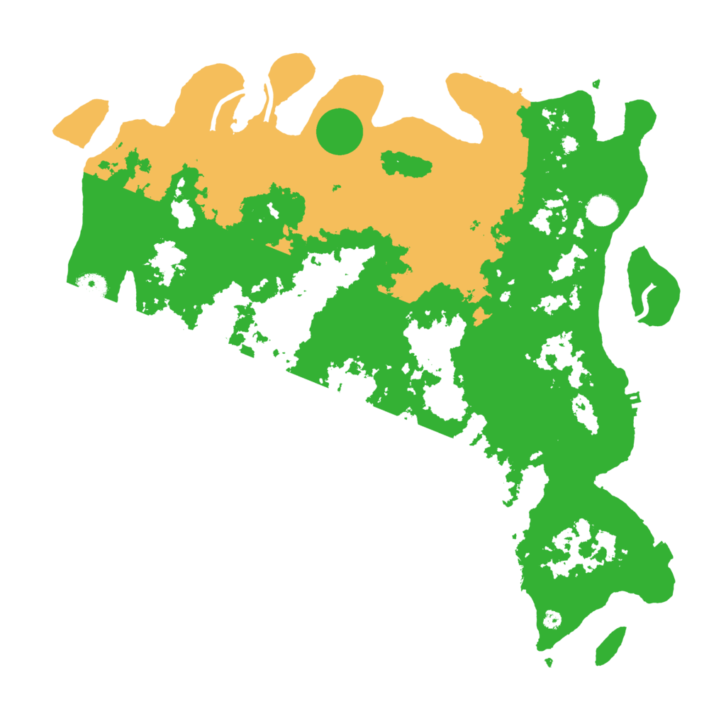 Biome Rust Map: Procedural Map, Size: 4100, Seed: 16976117