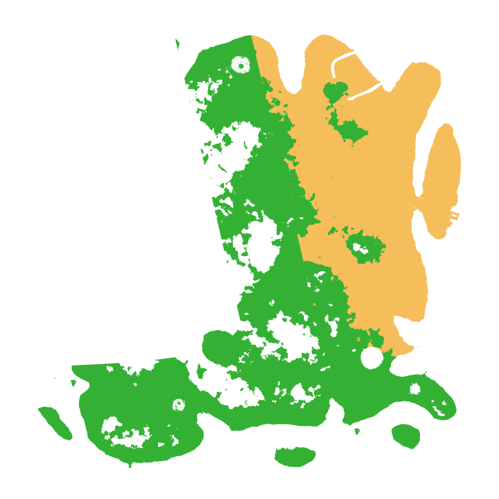 Biome Rust Map: Procedural Map, Size: 4100, Seed: 25146202