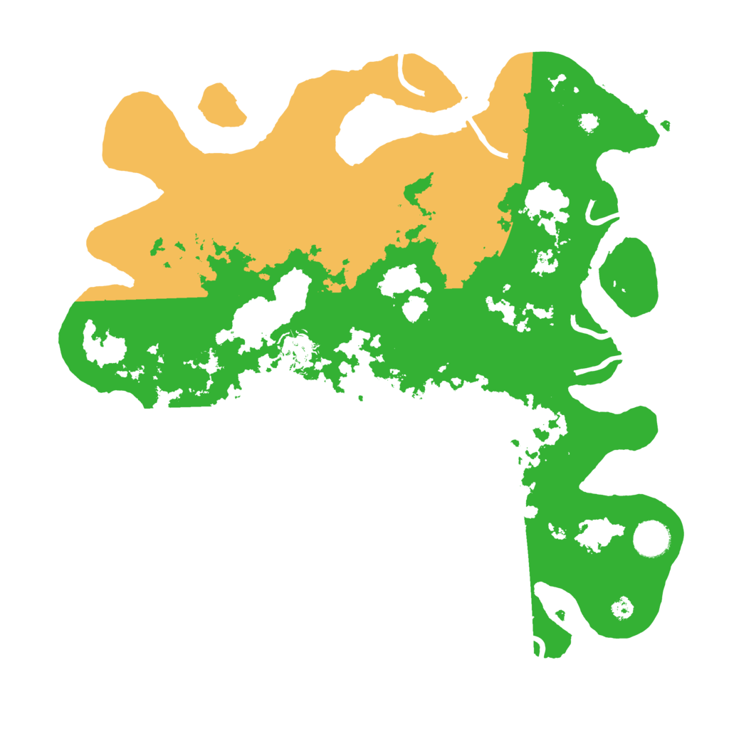 Biome Rust Map: Procedural Map, Size: 3500, Seed: 1487146177