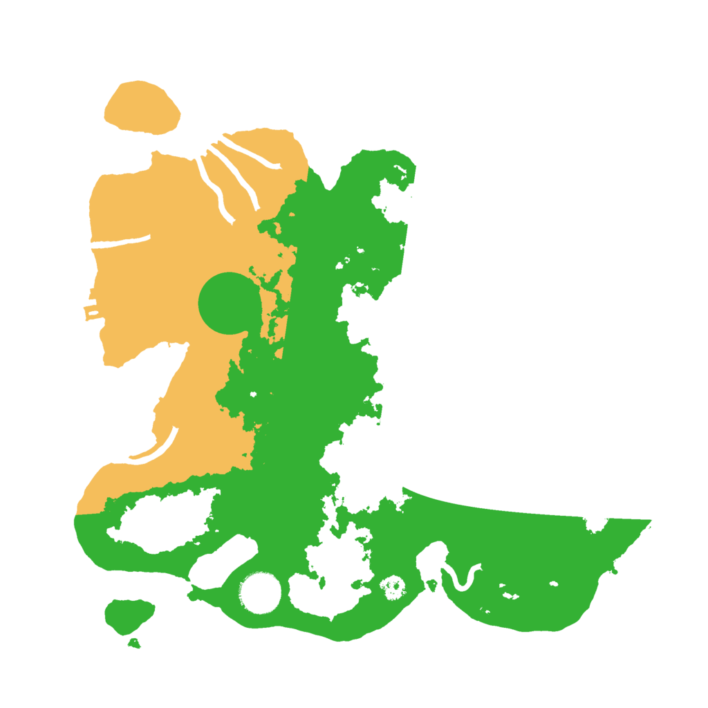 Biome Rust Map: Procedural Map, Size: 3000, Seed: 1857325480