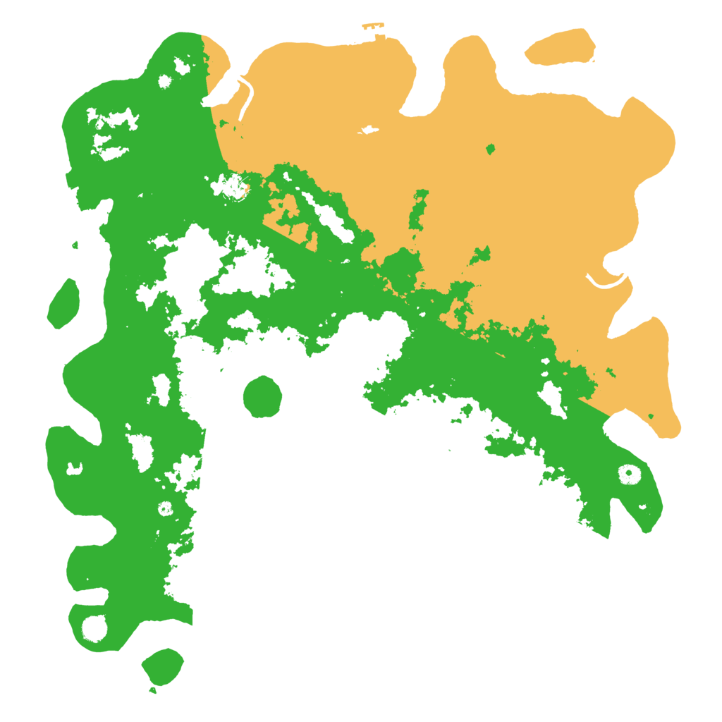 Biome Rust Map: Procedural Map, Size: 5000, Seed: 59009