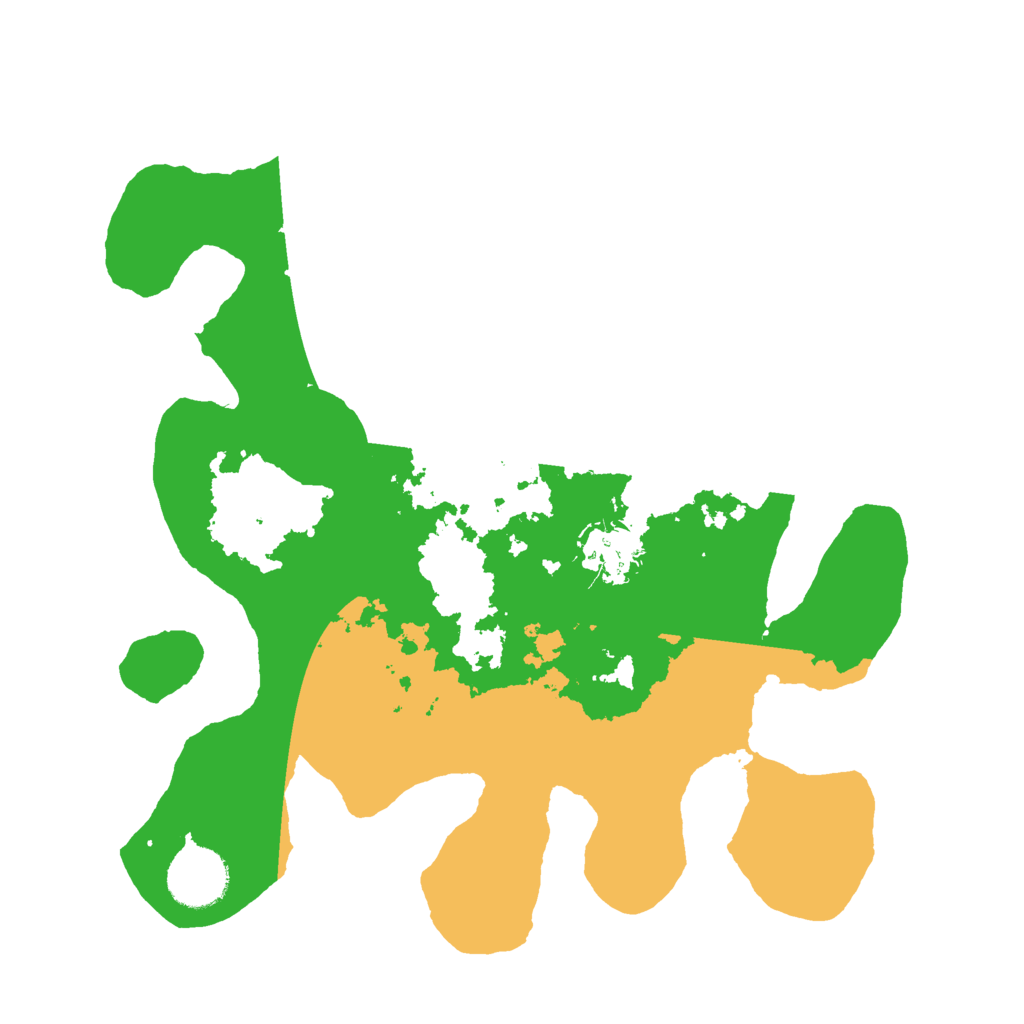 Biome Rust Map: Barren, Size: 3000, Seed: 1287182017