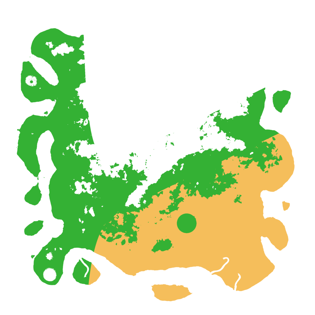 Biome Rust Map: Procedural Map, Size: 4250, Seed: 1077918291