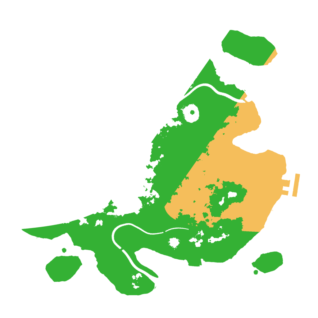 Biome Rust Map: Procedural Map, Size: 2800, Seed: 1744080347