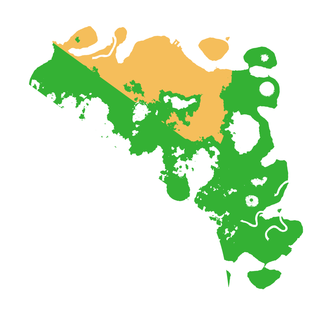 Biome Rust Map: Procedural Map, Size: 3850, Seed: 1778775