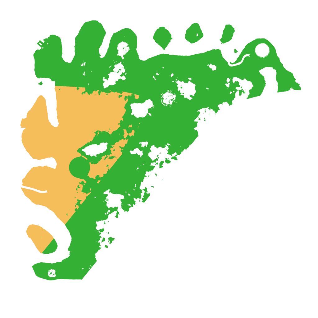 Biome Rust Map: Procedural Map, Size: 4000, Seed: 153784