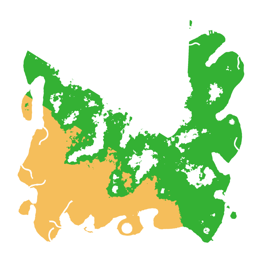 Biome Rust Map: Procedural Map, Size: 4250, Seed: 1420016731