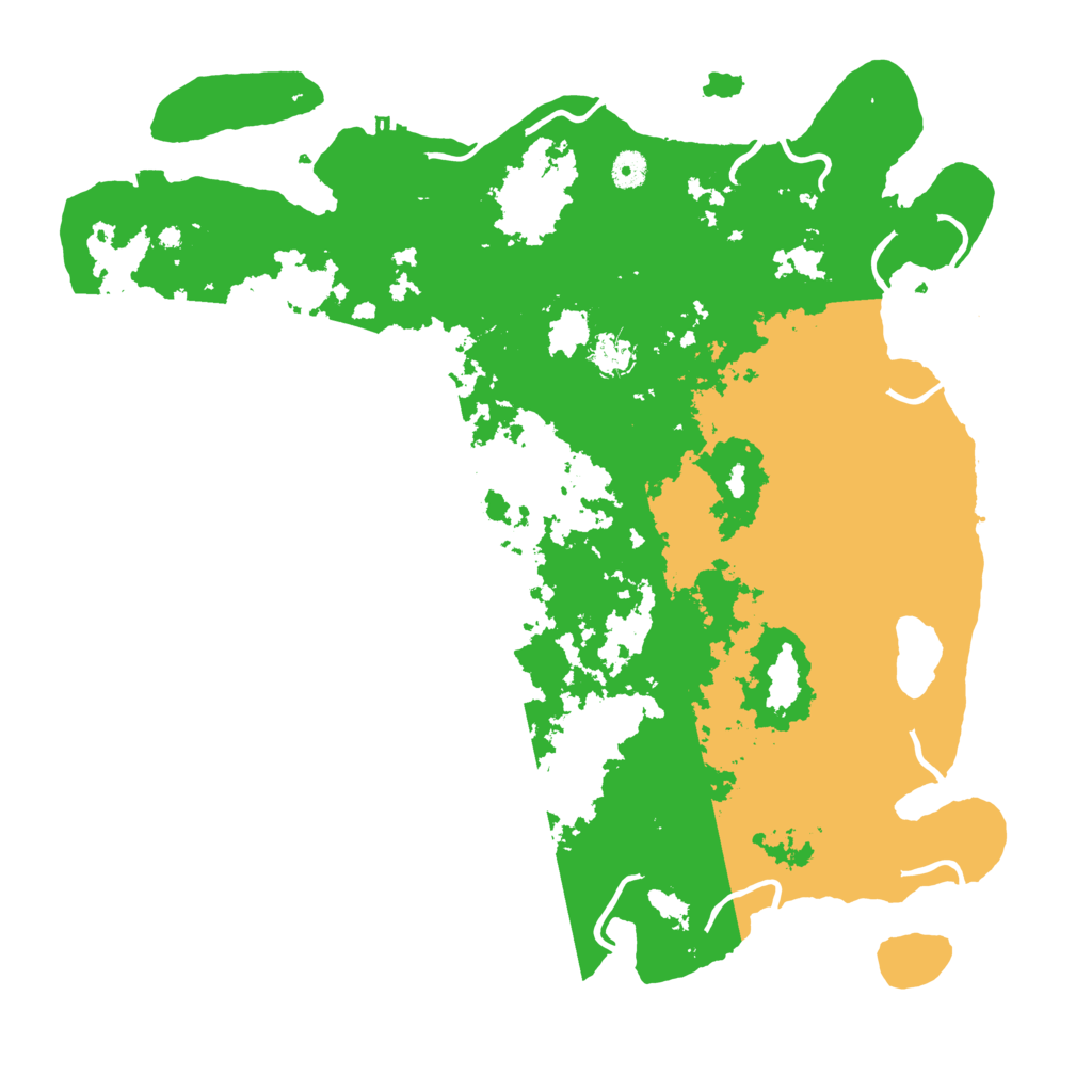 Biome Rust Map: Procedural Map, Size: 4500, Seed: 1084428626