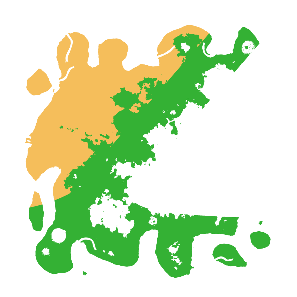 Biome Rust Map: Procedural Map, Size: 3550, Seed: 56896309