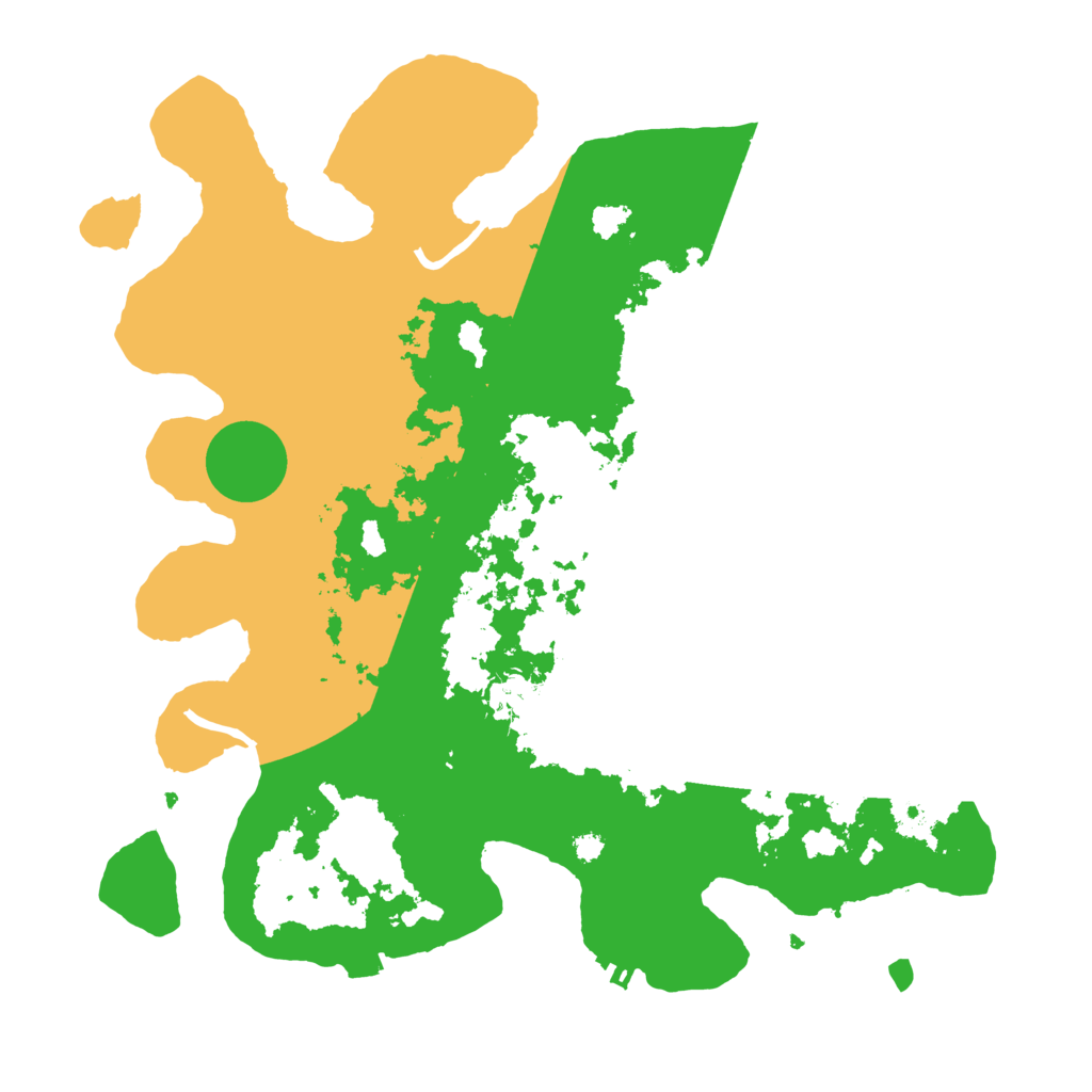 Biome Rust Map: Procedural Map, Size: 3550, Seed: 3751347