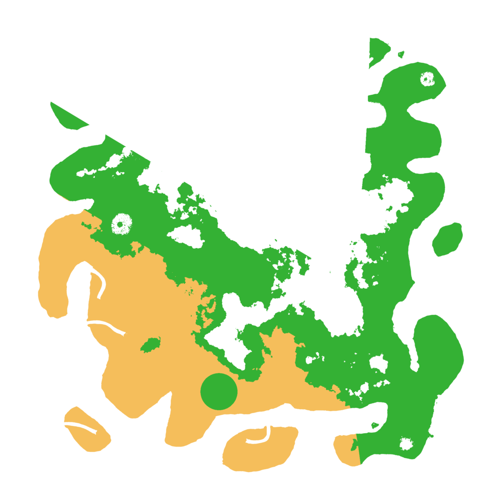 Biome Rust Map: Procedural Map, Size: 3600, Seed: 71847371