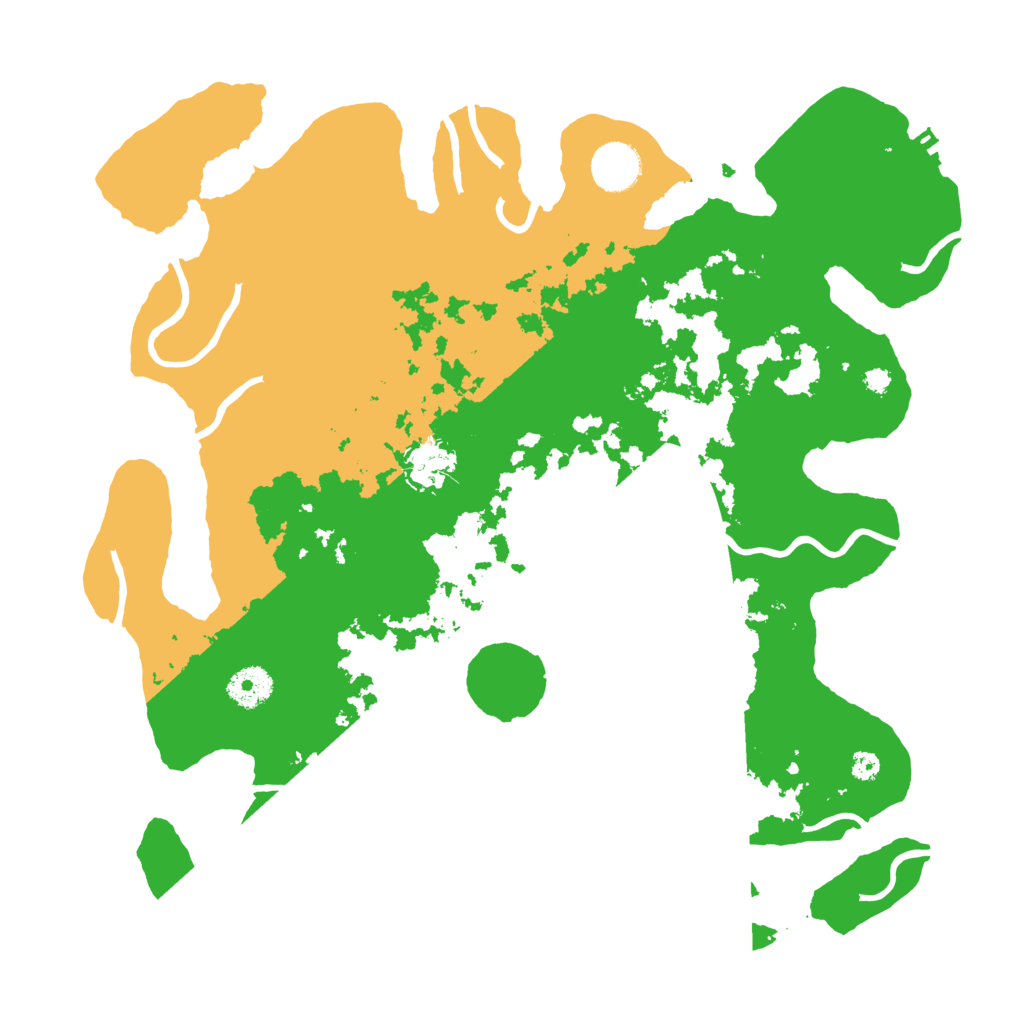 Biome Rust Map: Procedural Map, Size: 3650, Seed: 88875589