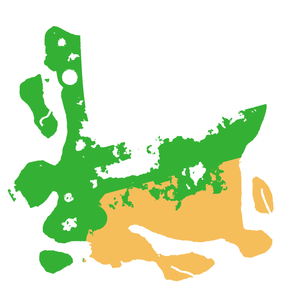 Biome Rust Map: Procedural Map, Size: 3450, Seed: 81402619