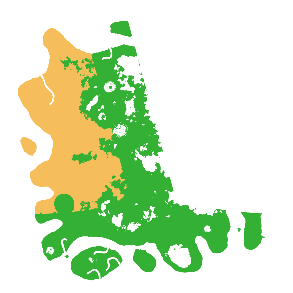 Biome Rust Map: Procedural Map, Size: 3900, Seed: 45324790