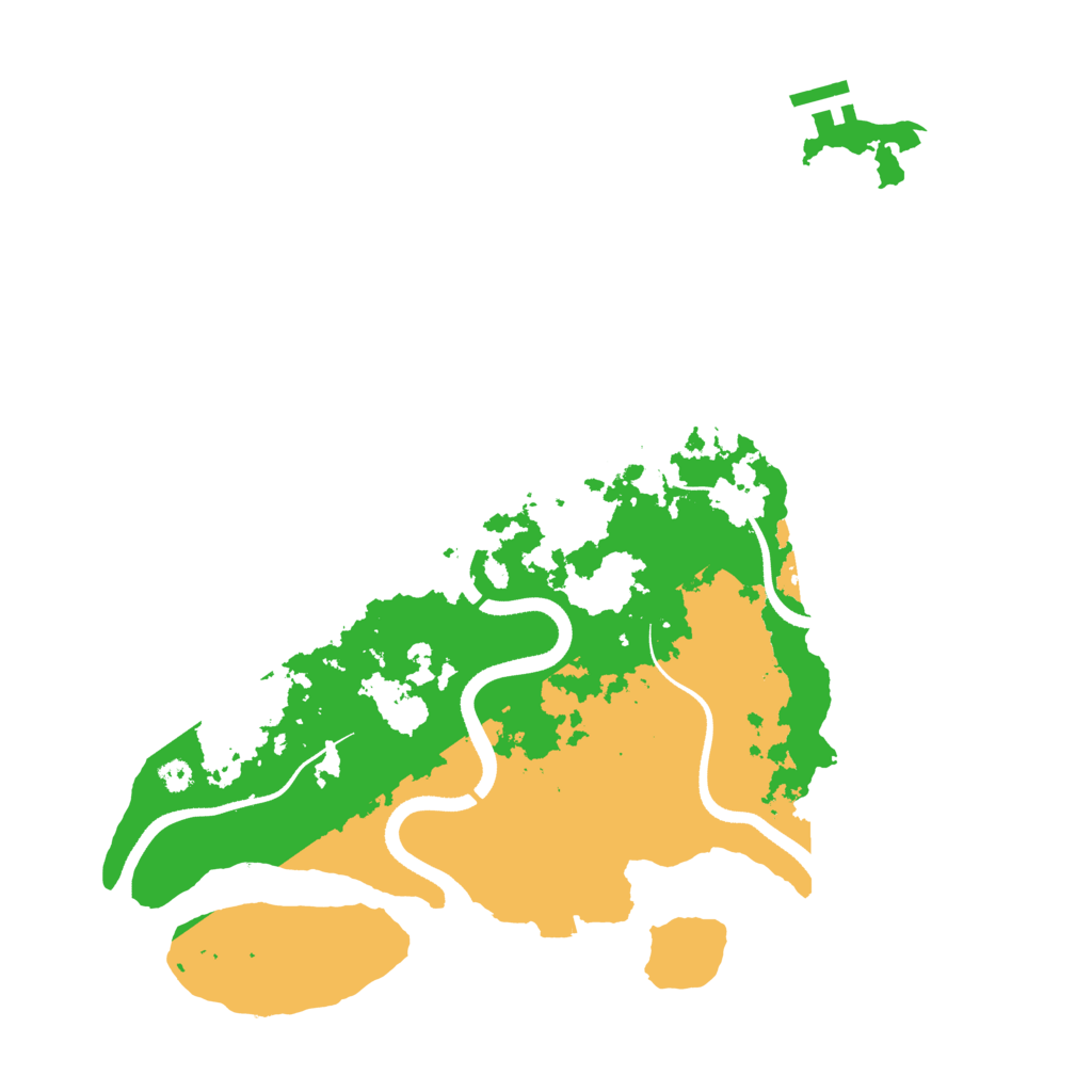 Biome Rust Map: Procedural Map, Size: 3500, Seed: 1929734876