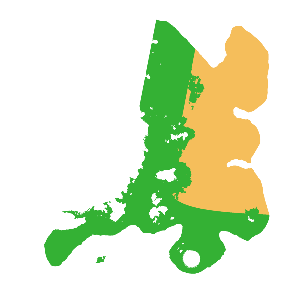 Biome Rust Map: Barren, Size: 3000, Seed: 23133