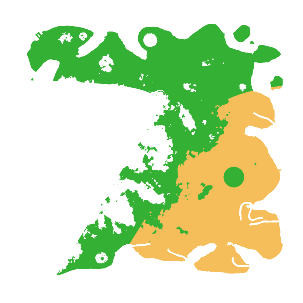 Biome Rust Map: Procedural Map, Size: 3900, Seed: 3632969