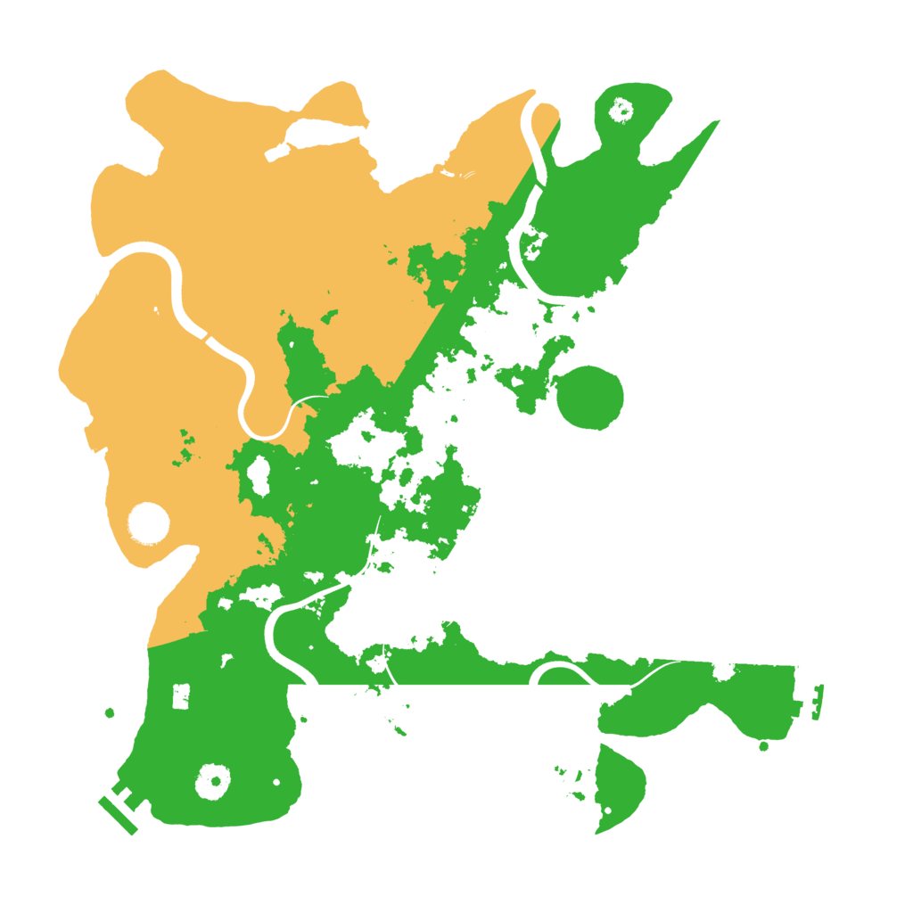 Biome Rust Map: Procedural Map, Size: 3850, Seed: 60167902