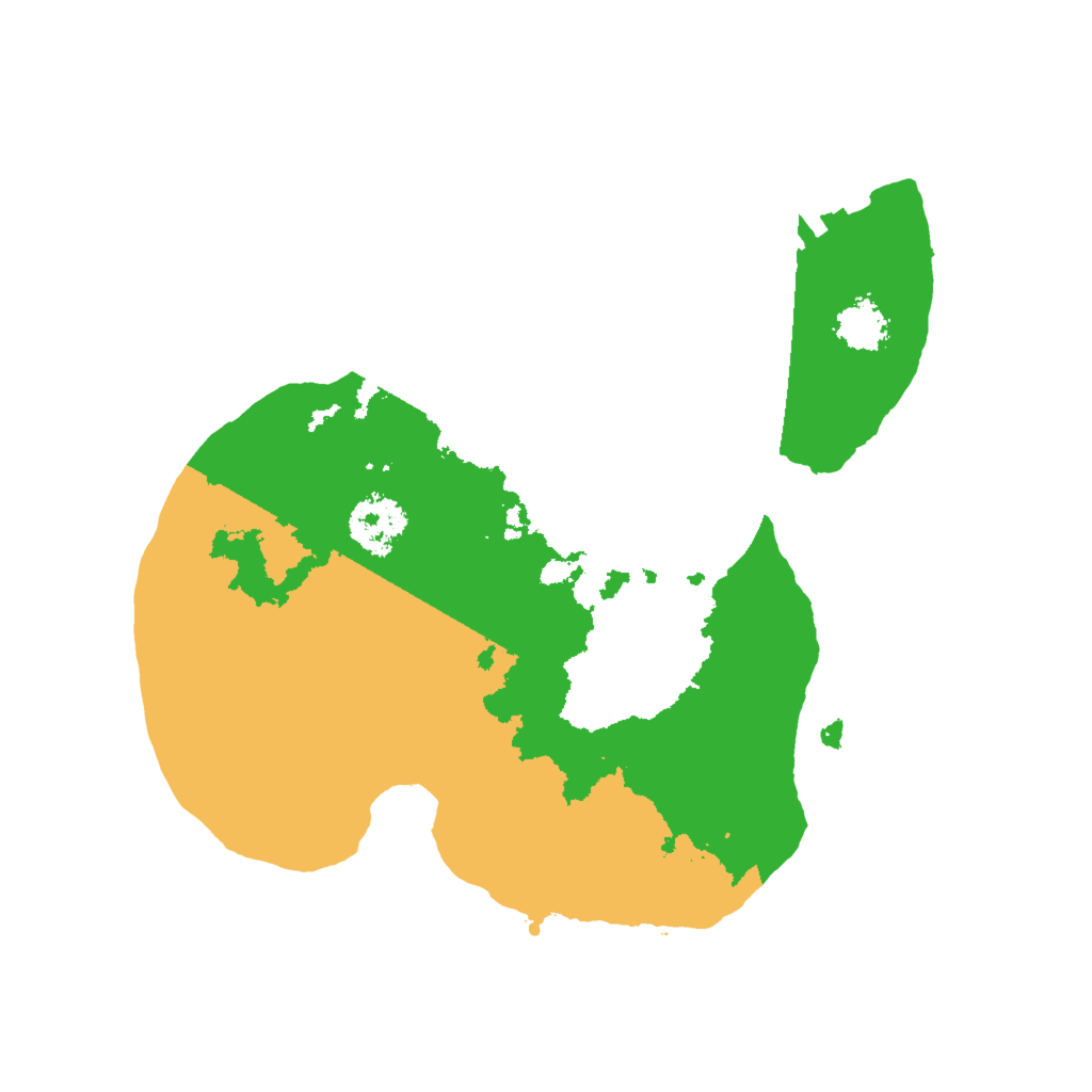 Biome Rust Map: Procedural Map, Size: 2000, Seed: 589882691