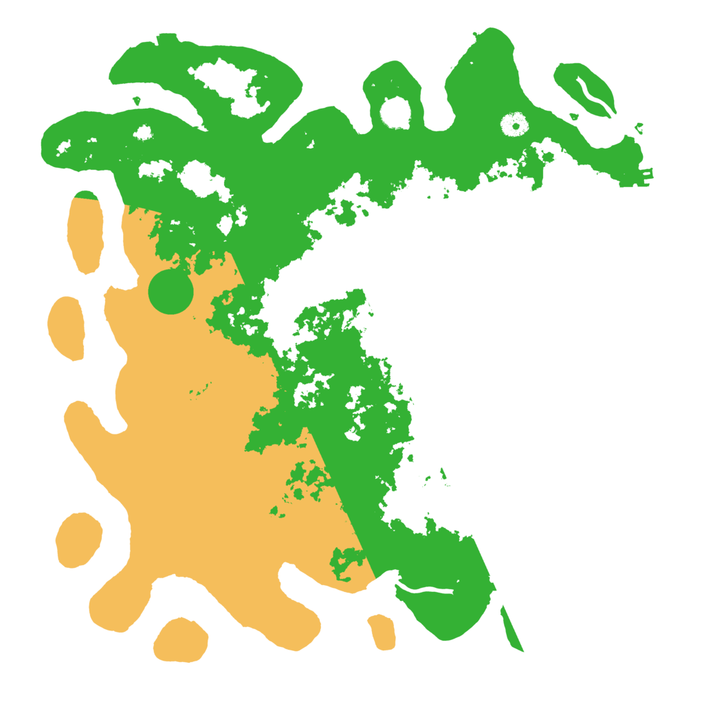 Biome Rust Map: Procedural Map, Size: 4100, Seed: 83280943