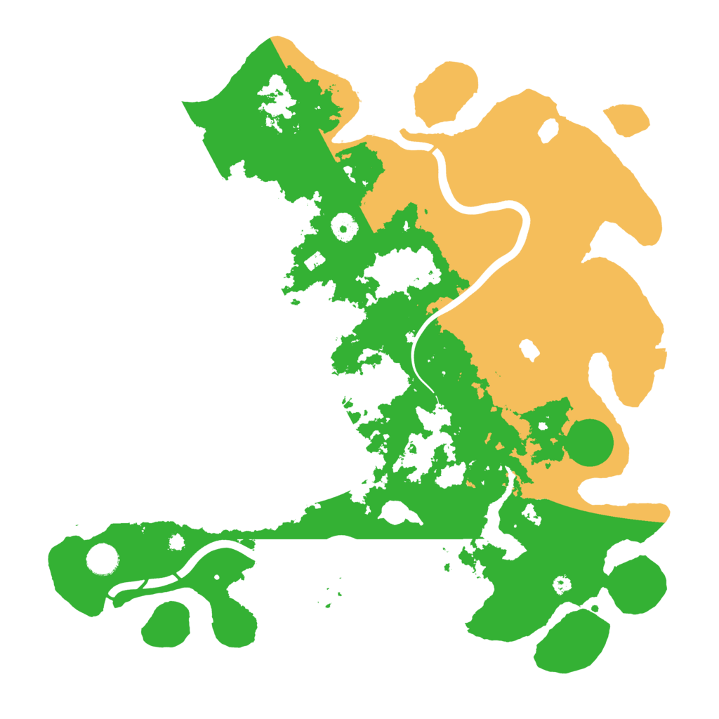 Biome Rust Map: Procedural Map, Size: 4000, Seed: 1300943188
