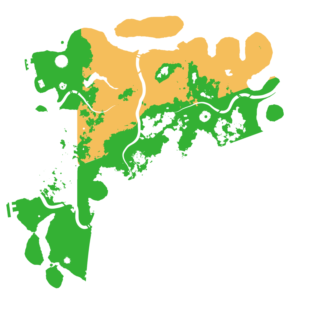 Biome Rust Map: Procedural Map, Size: 4250, Seed: 91202690