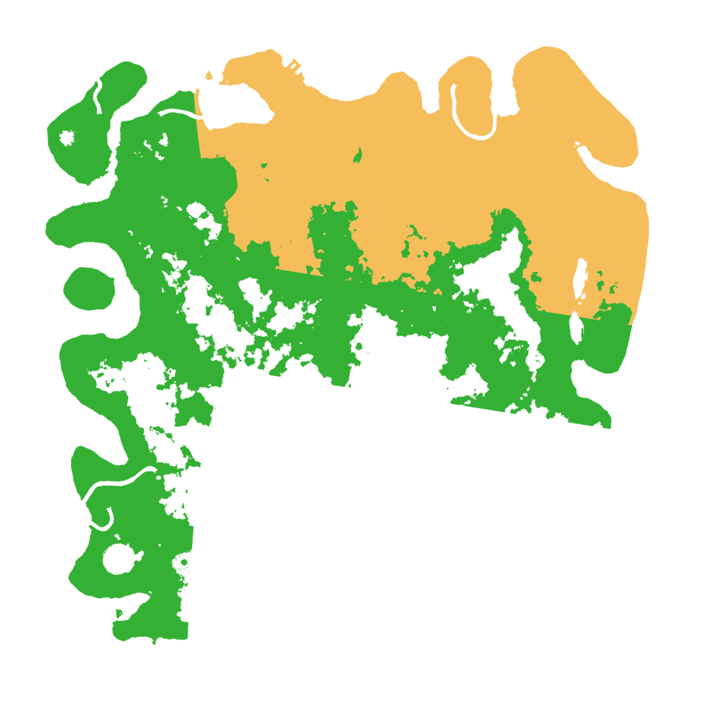 Biome Rust Map: Procedural Map, Size: 4250, Seed: 28589925