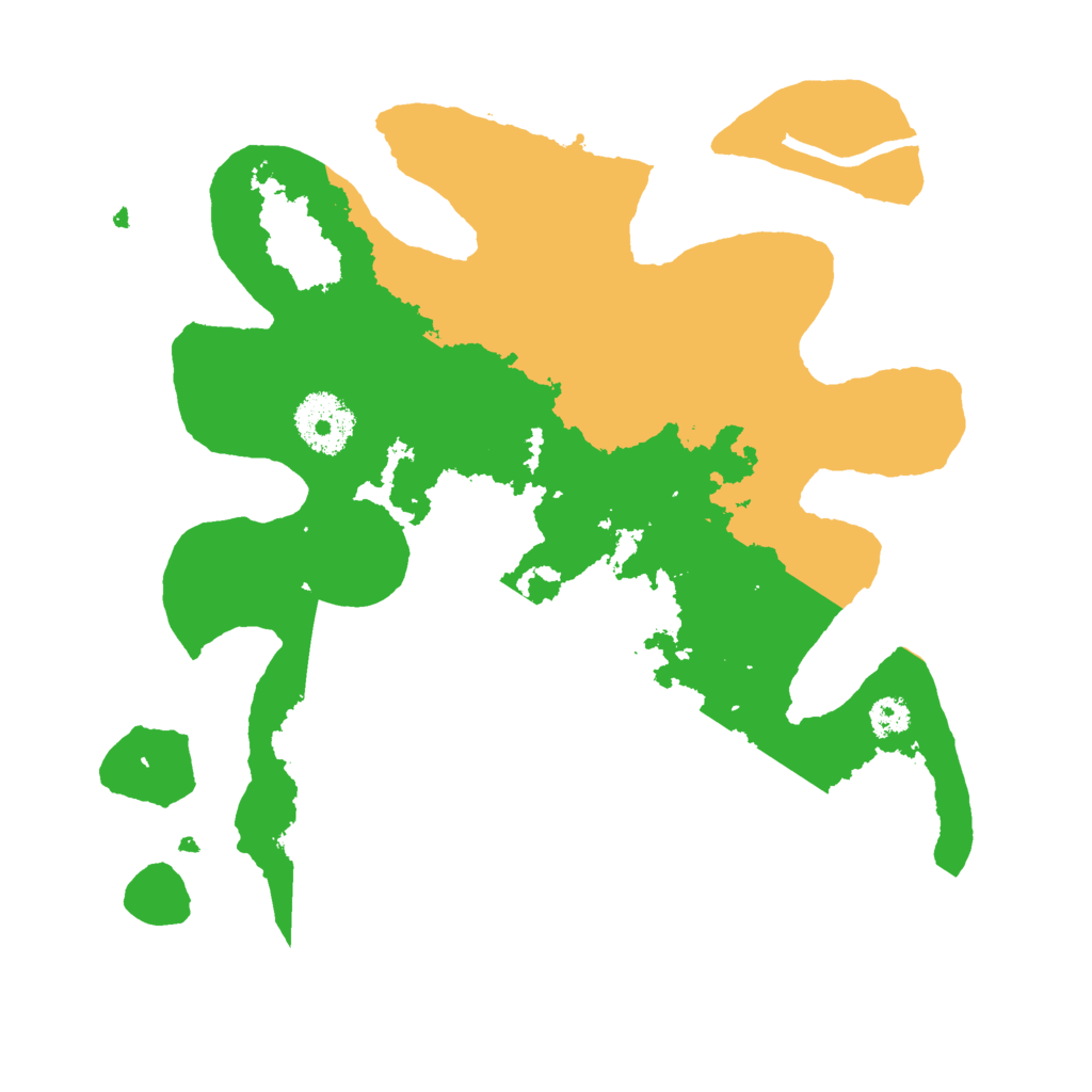 Biome Rust Map: Procedural Map, Size: 2800, Seed: 17733