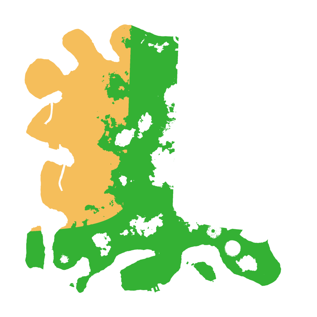 Biome Rust Map: Procedural Map, Size: 3550, Seed: 33890097