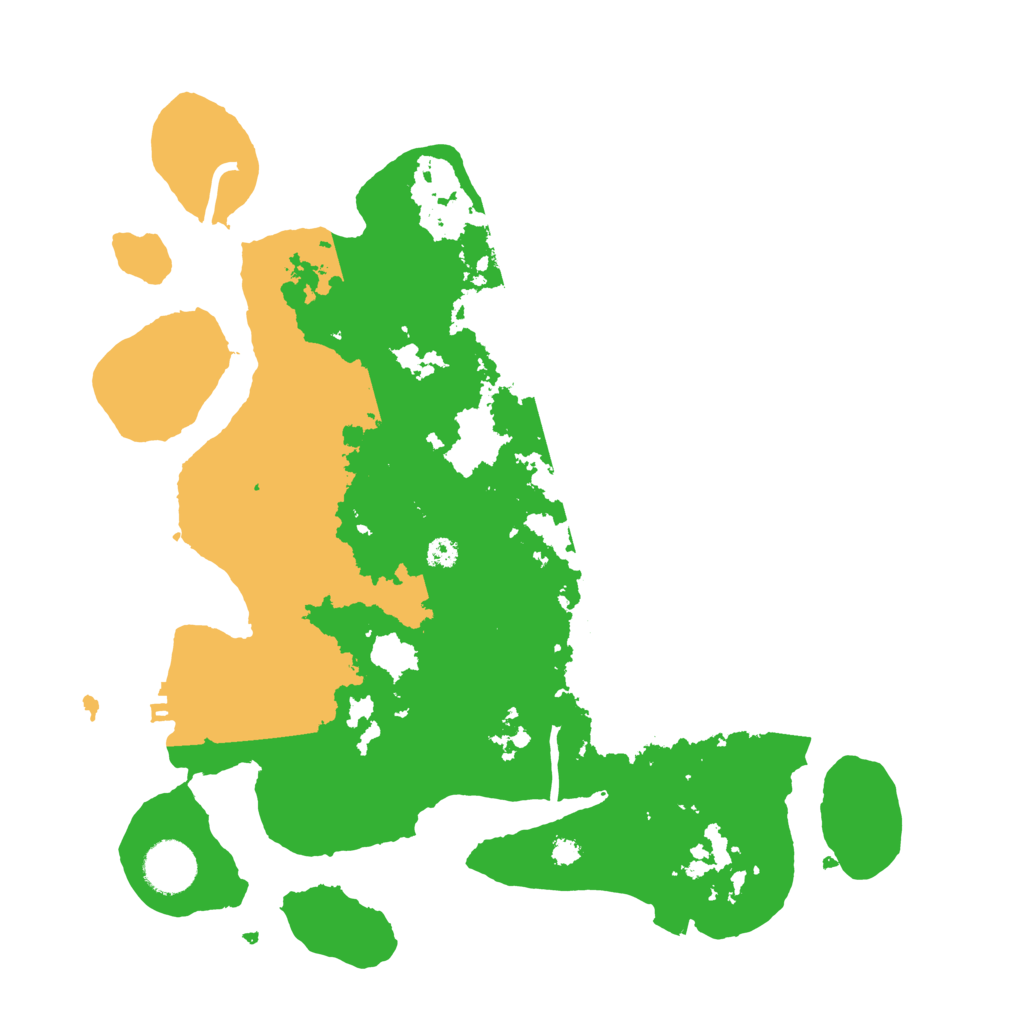 Biome Rust Map: Procedural Map, Size: 3400, Seed: 74169168