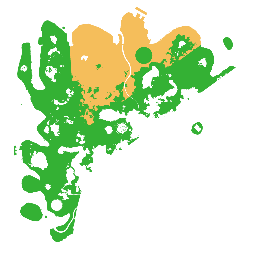 Biome Rust Map: Procedural Map, Size: 4000, Seed: 19056379
