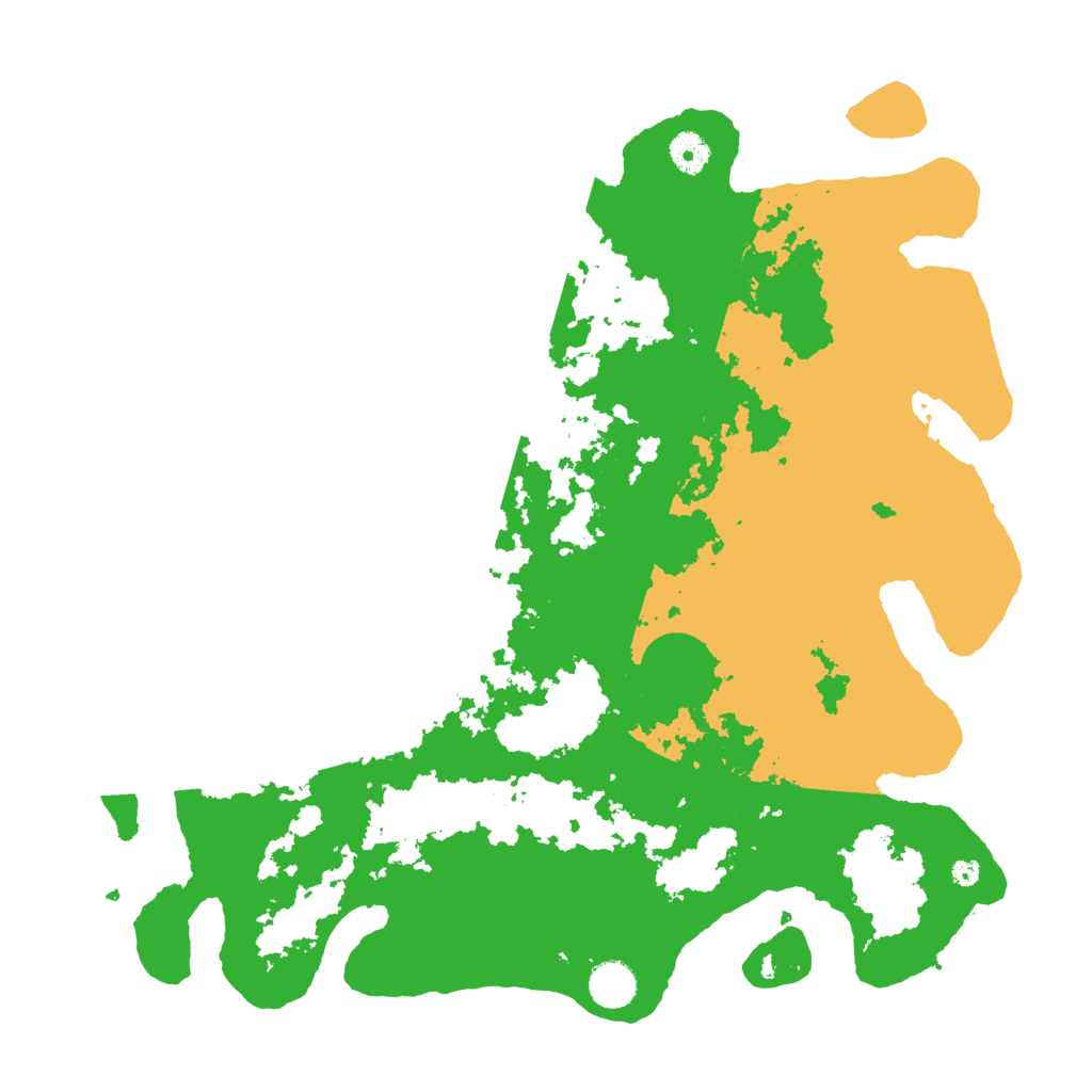 Biome Rust Map: Procedural Map, Size: 4100, Seed: 45996780