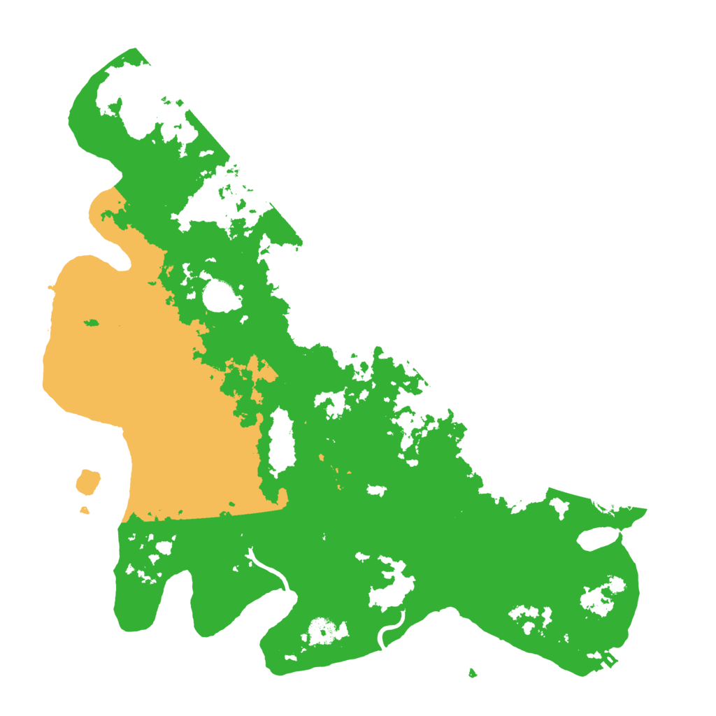 Biome Rust Map: Procedural Map, Size: 4003, Seed: 13499