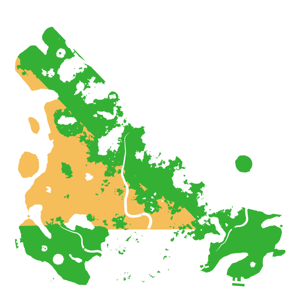 Biome Rust Map: Procedural Map, Size: 5000, Seed: 1512393597