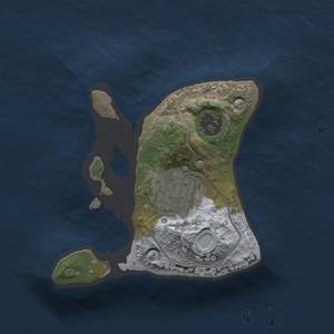 Thumbnail Rust Map: Procedural Map, Size: 1500, Seed: 141, 4 Monuments