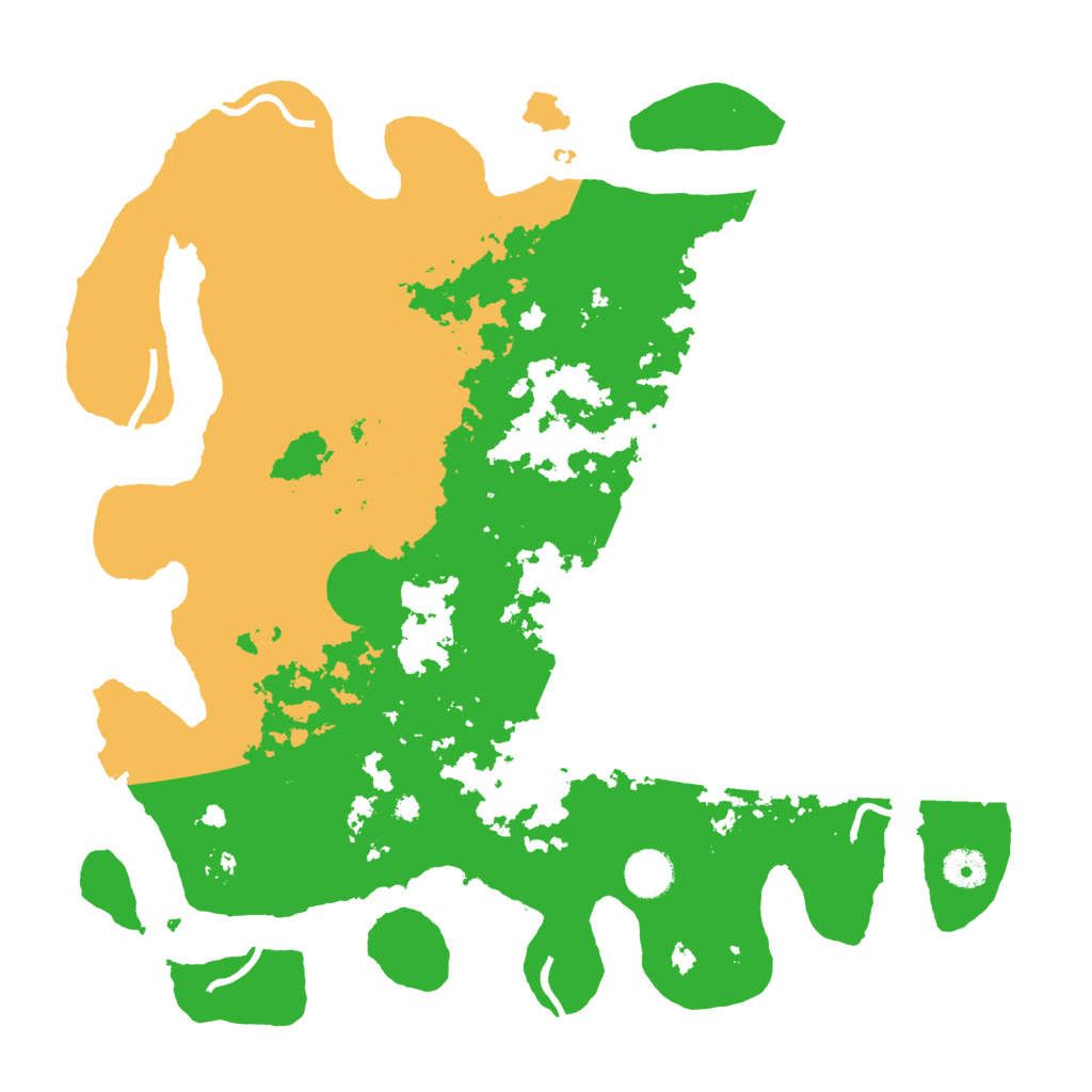 Biome Rust Map: Procedural Map, Size: 3950, Seed: 71008171