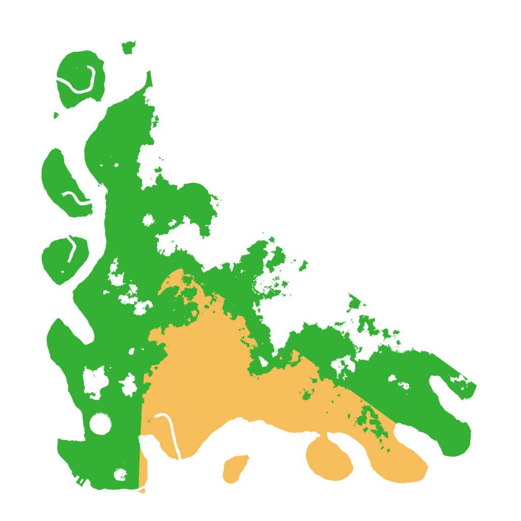 Biome Rust Map: Procedural Map, Size: 4250, Seed: 33412796