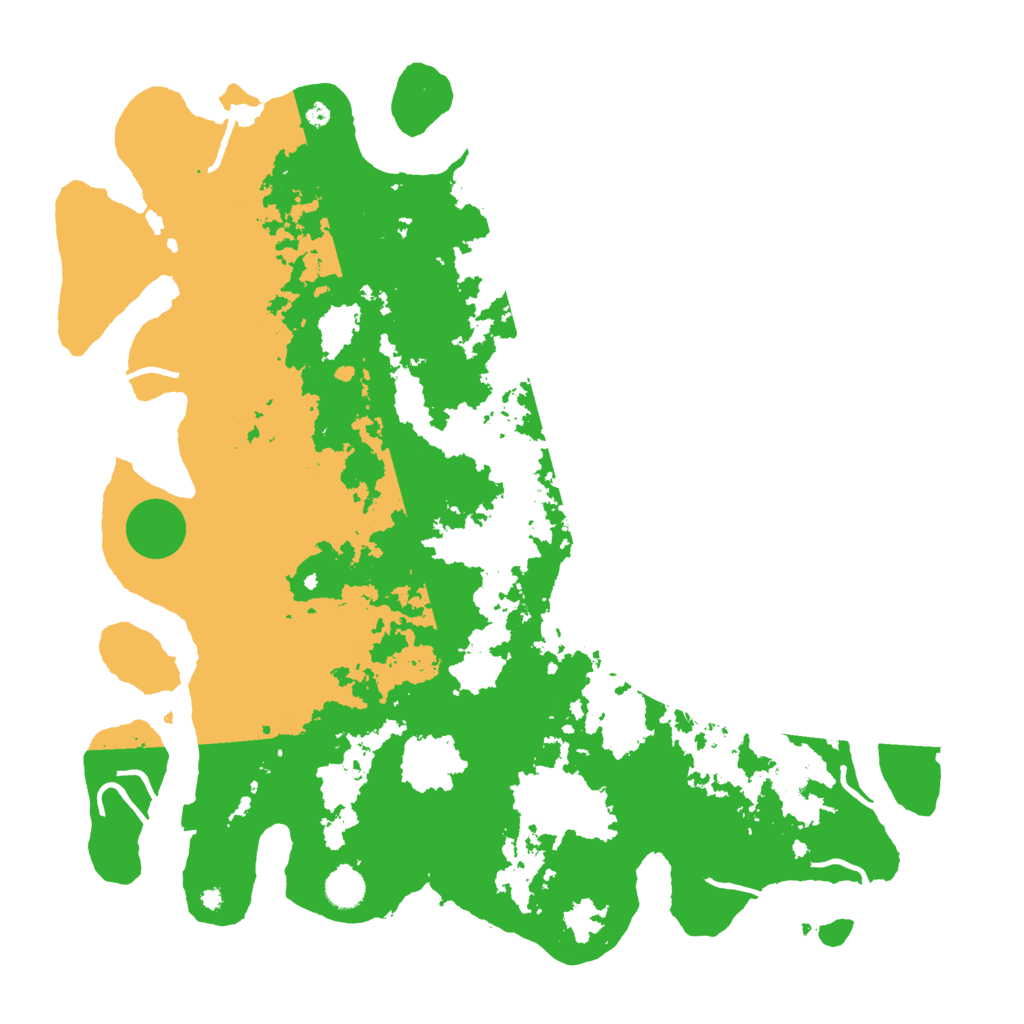 Biome Rust Map: Procedural Map, Size: 4500, Seed: 5002673