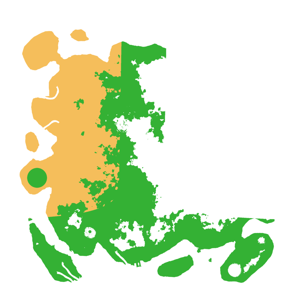 Biome Rust Map: Procedural Map, Size: 4000, Seed: 1252464504