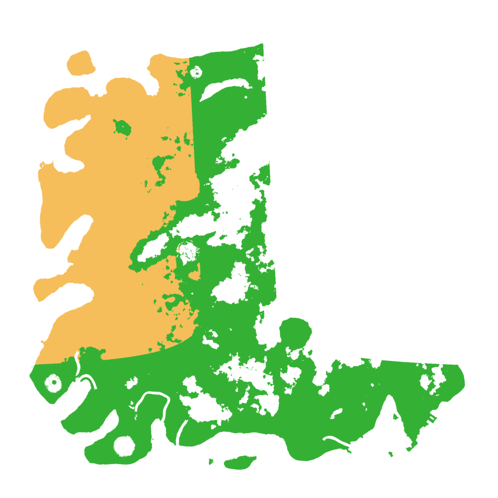 Biome Rust Map: Procedural Map, Size: 4400, Seed: 44277818