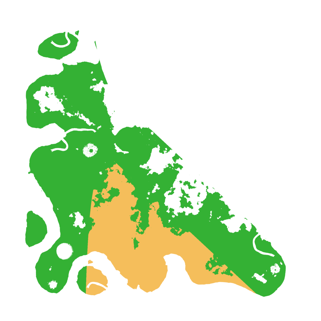Biome Rust Map: Procedural Map, Size: 3500, Seed: 387955654
