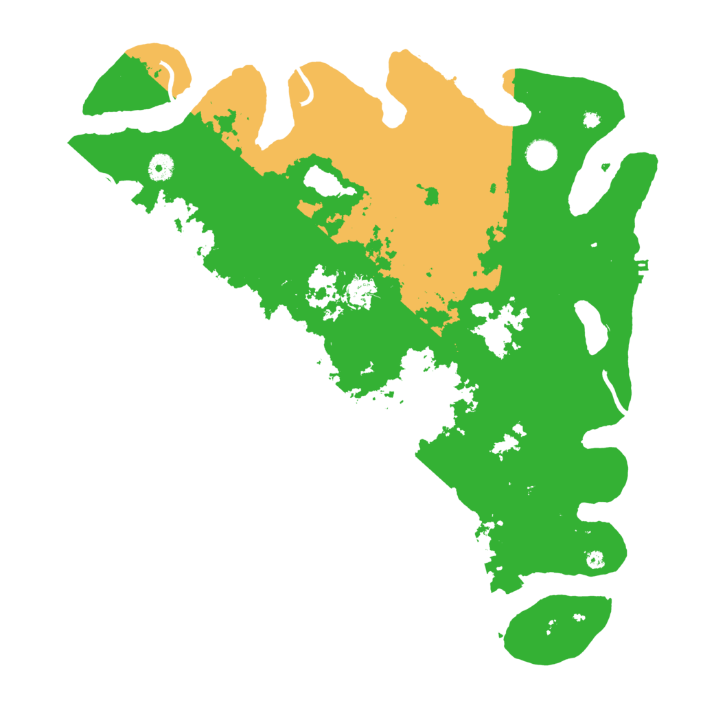 Biome Rust Map: Procedural Map, Size: 4000, Seed: 261846269