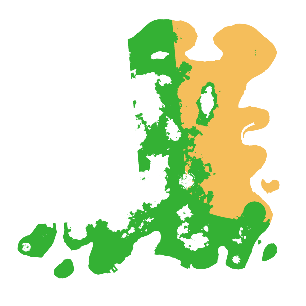 Biome Rust Map: Procedural Map, Size: 3600, Seed: 26751739
