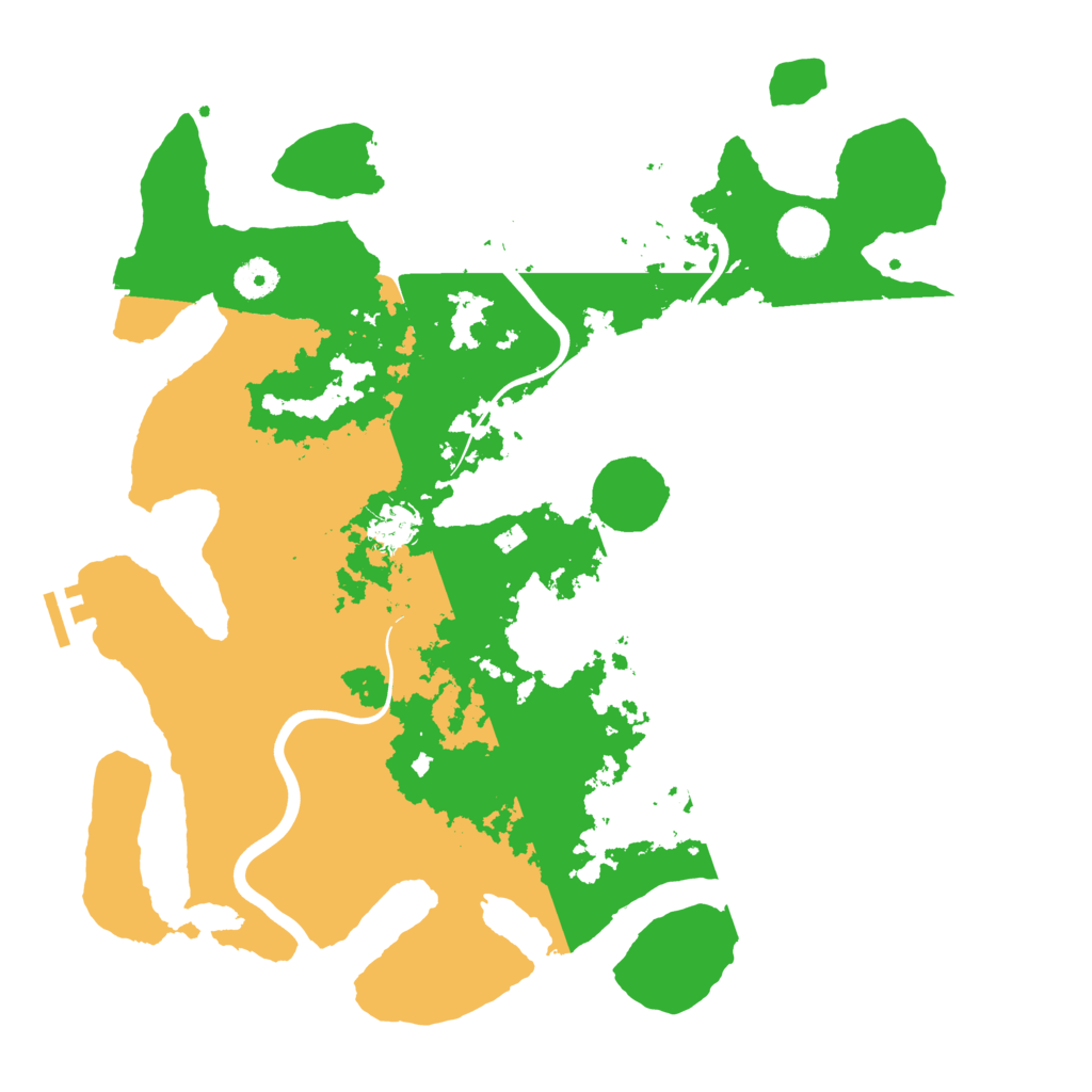 Biome Rust Map: Procedural Map, Size: 3950, Seed: 45260363