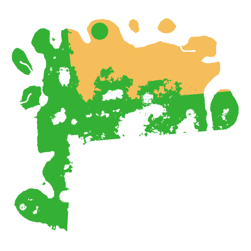 Biome Rust Map: Procedural Map, Size: 3900, Seed: 546295259